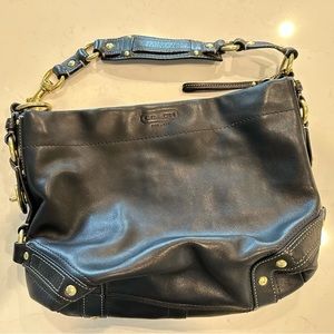 Coach Leather Shoulder Bag